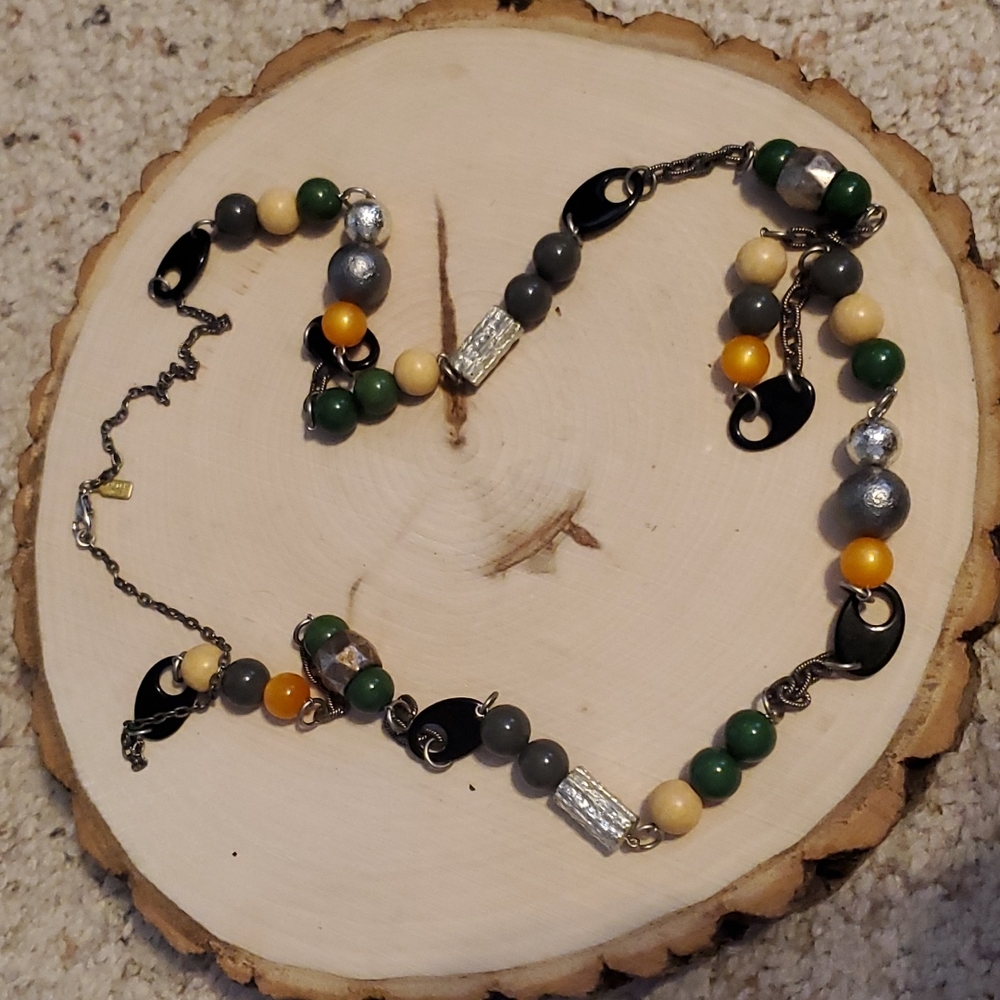 Patch Nyc Multi-Colored Beaded Long Necklace - image 1